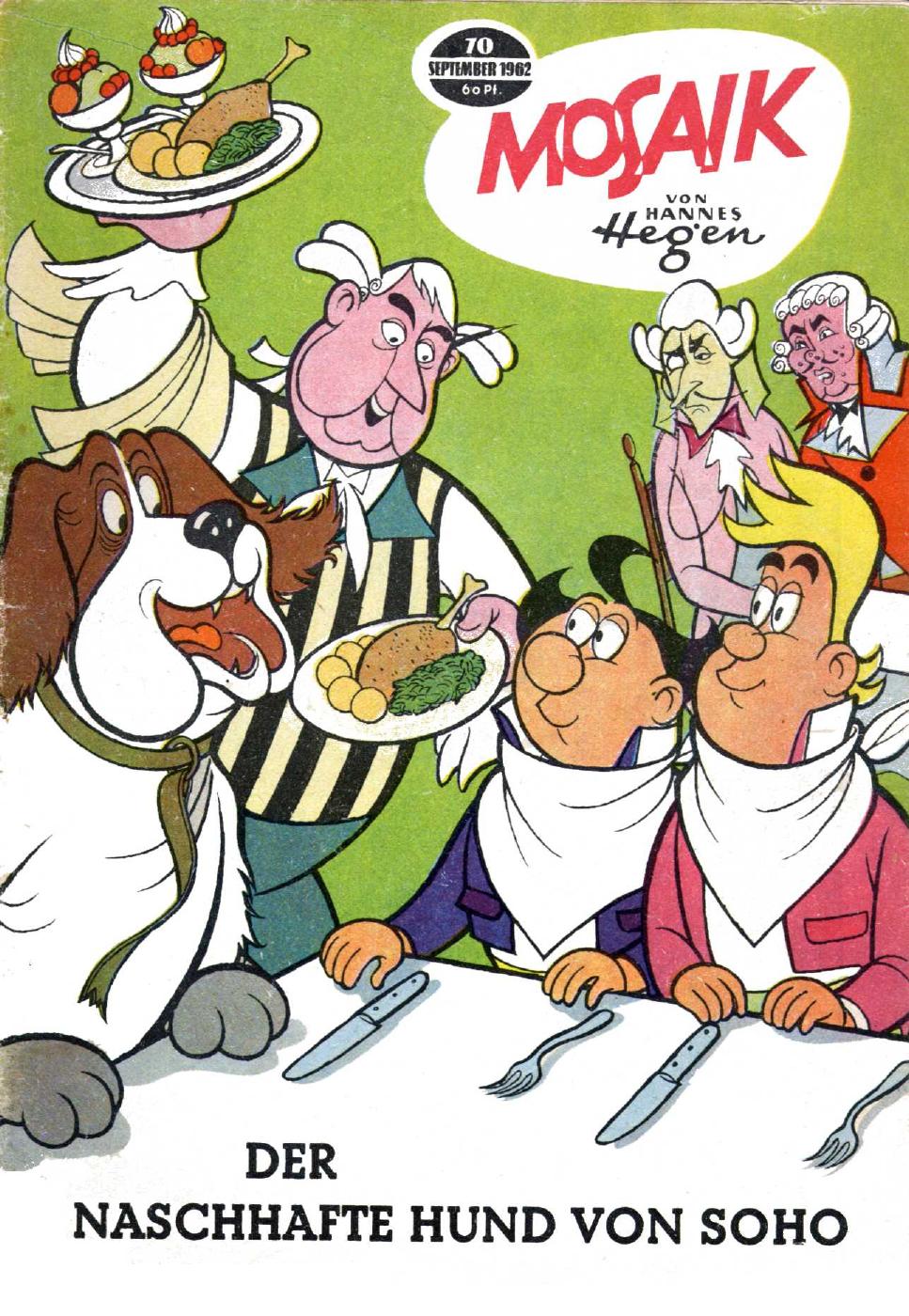 Die Digedags Nr. 70 - Der naschhafte Hund von Soho