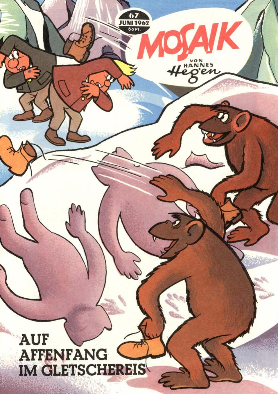 Die Digedags Nr. 67 - Auf Affenfang im Gletschereis