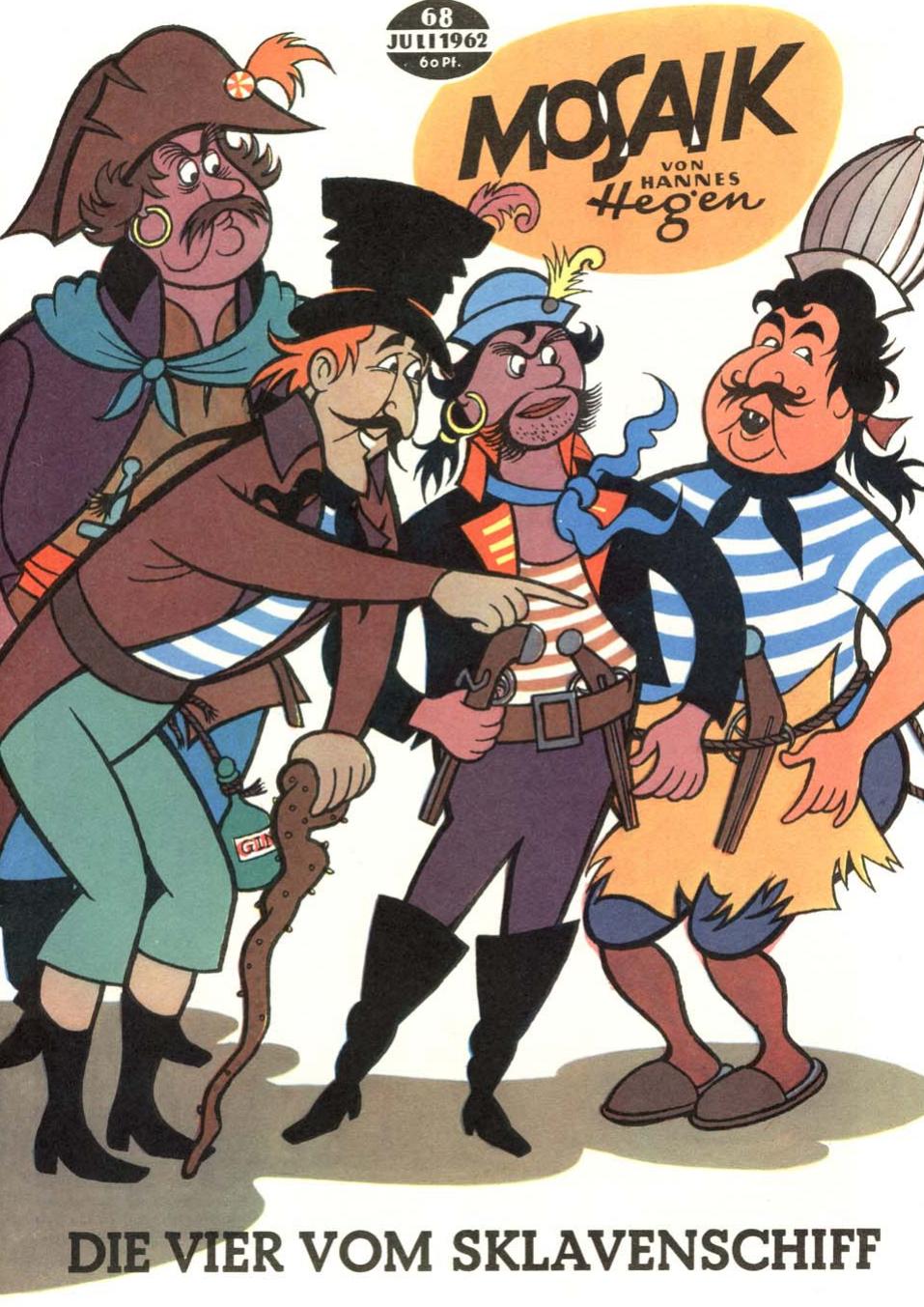 Die Digedags Nr. 68 - Die vier vom Sklavenschiff