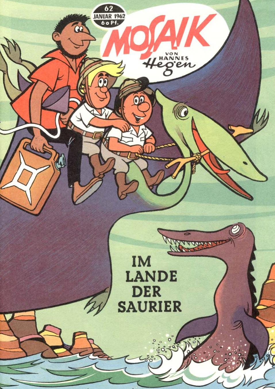 Die Digedags Nr. 62 - Im Lande der Saurier