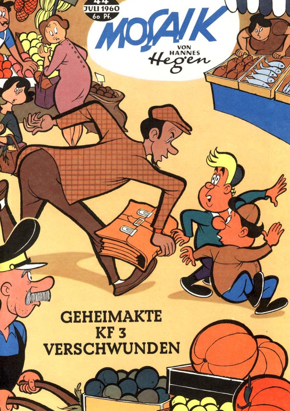 Die Digedags Nr. 44 - Geheimakte KF 3 verschwunden