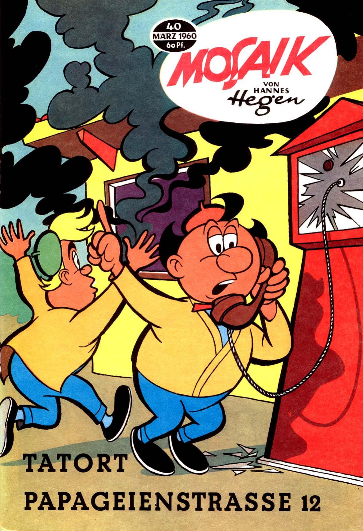 Die Digedags Nr. 40 - Tatort Papageienstrasse 12