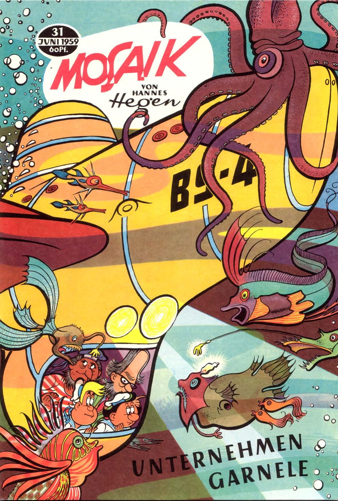 Die Digedags Nr. 31 - Unternehmen Garnele