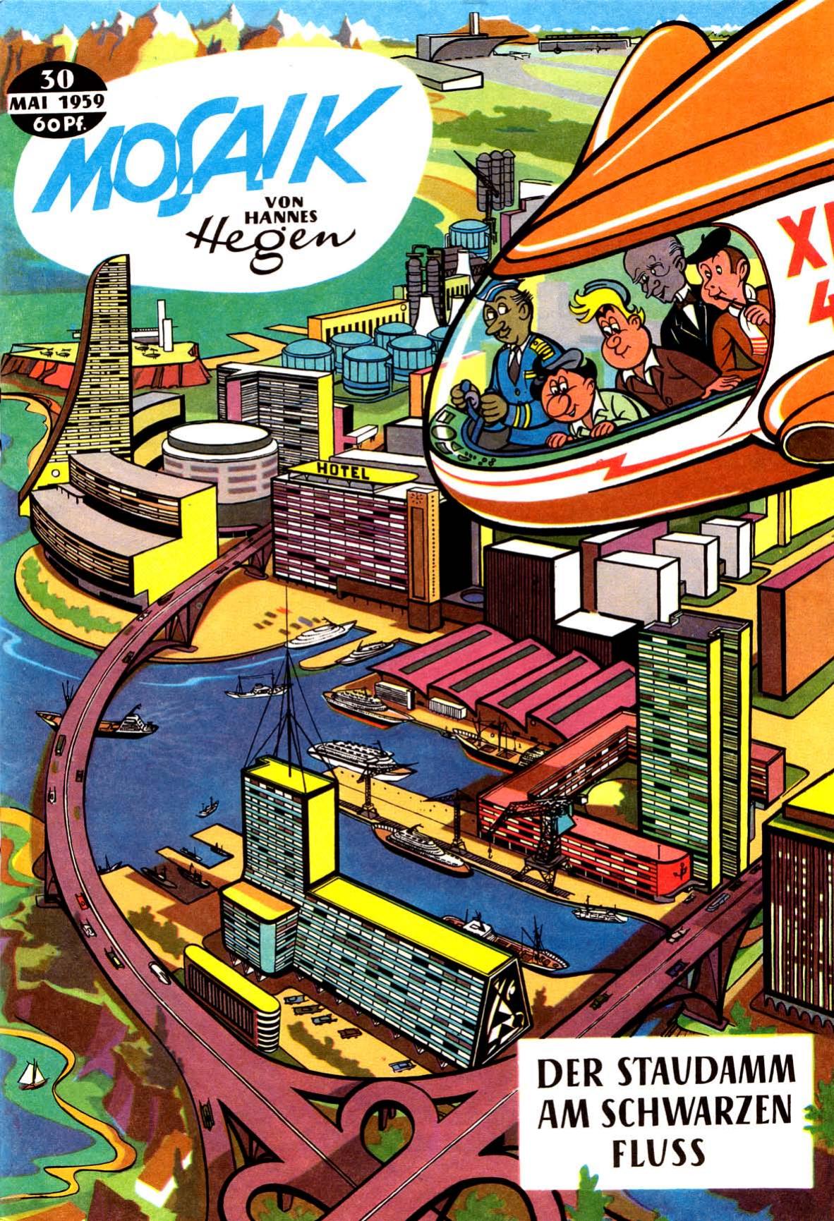 Die Digedags Nr. 30 - Der Staudamm am schwarzen Fluss