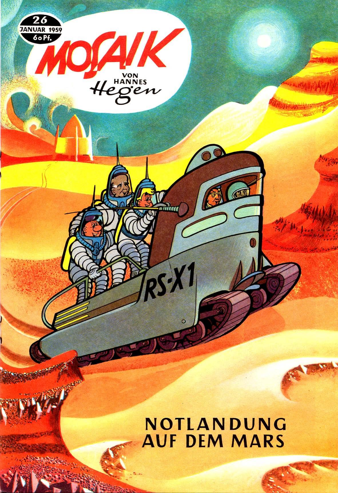 Die Digedags Nr. 26 - Notlandung auf dem Mars