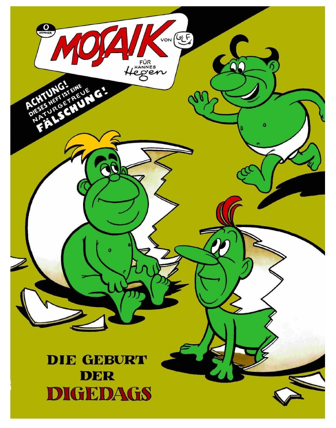 Die Digedags Nr. 0 - Die Geburt der Digedags