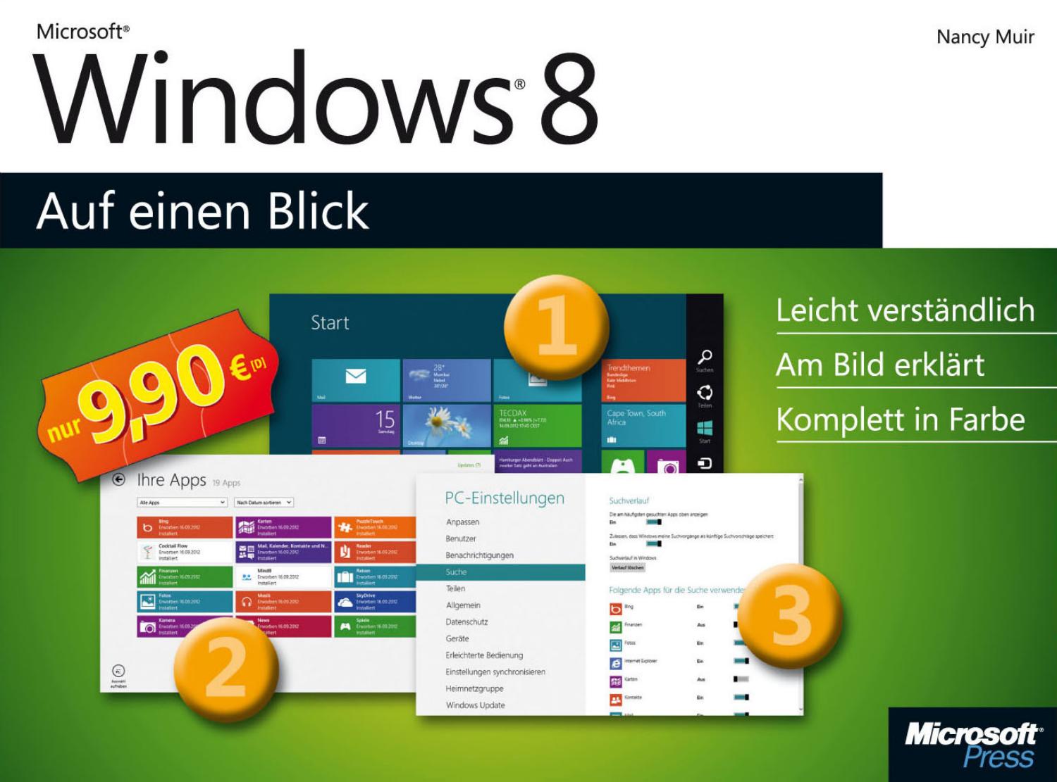 Microsoft® Windows® 8 auf einen Blick