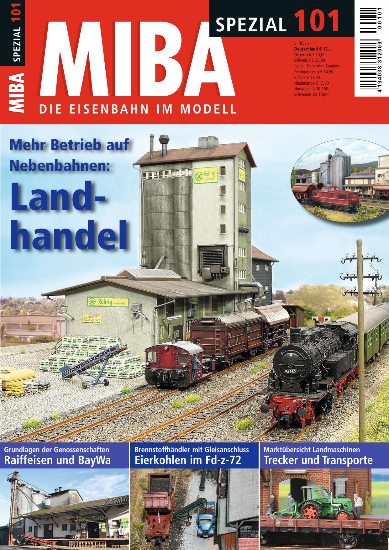 MIBA - Die Eisenbahn im Modell Nr. 101/2014