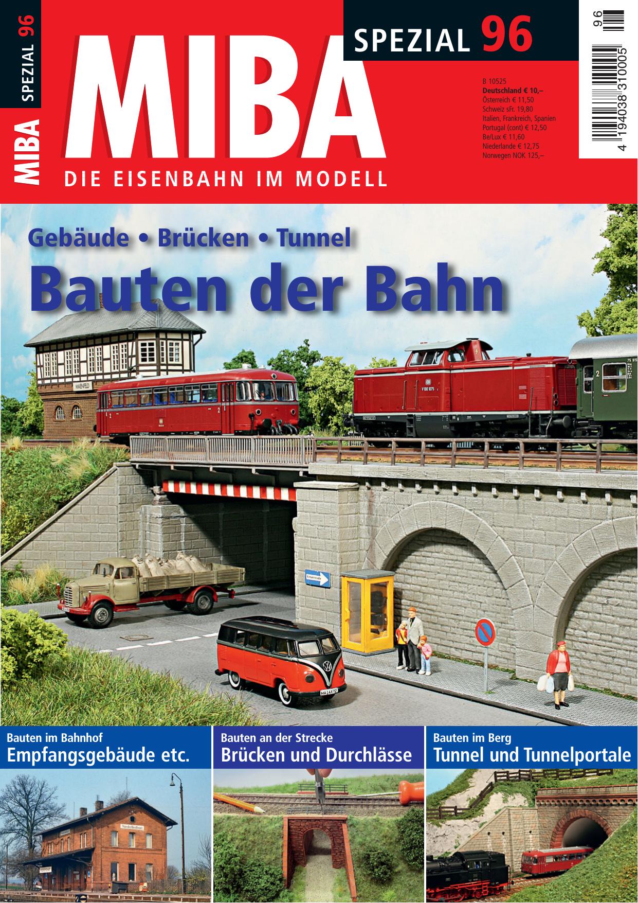 MIBA - Die Eisenbahn im Modell - Spezial Nr. 96