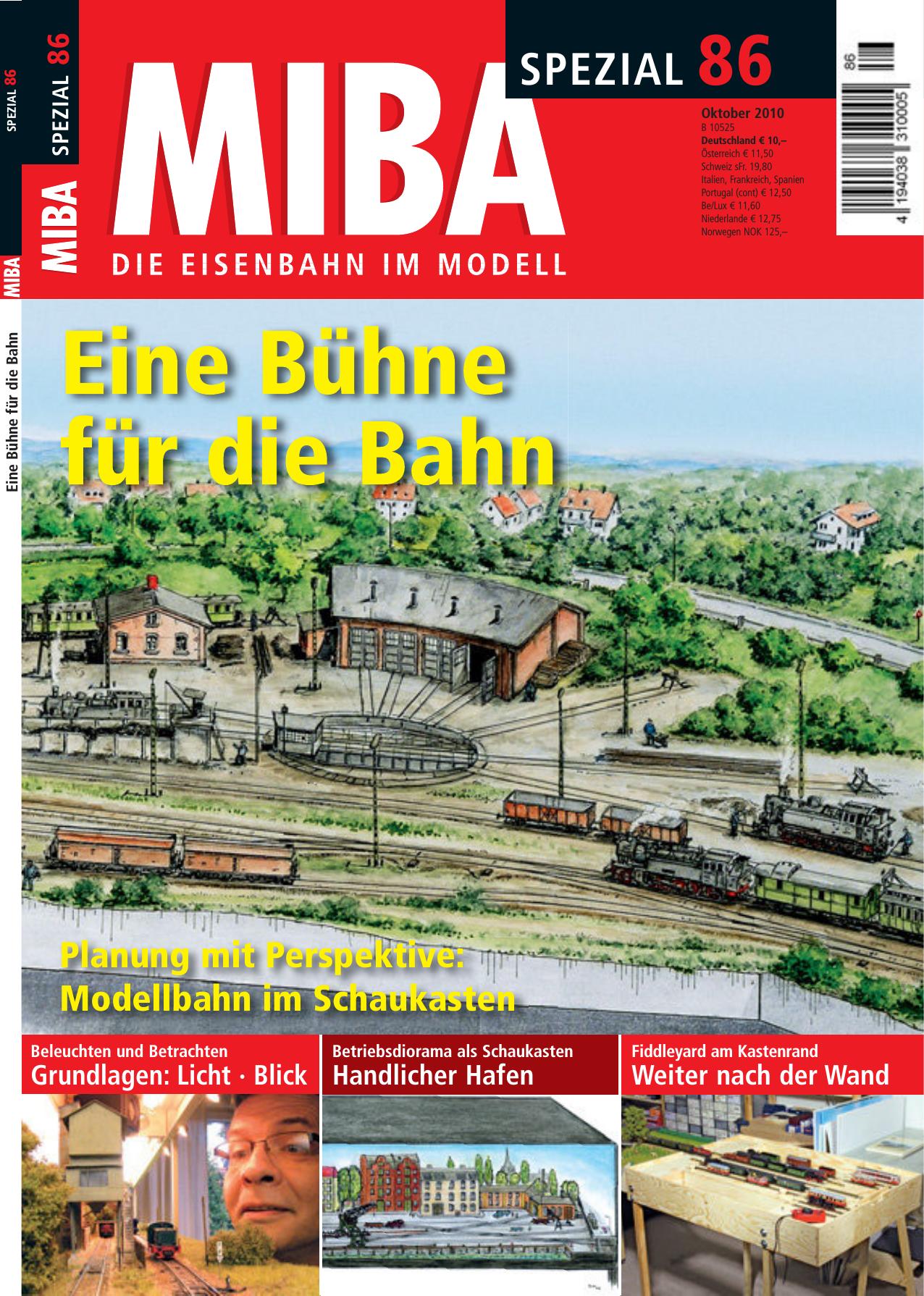 MIBA - Die Eisenbahn im Modell - Spezial Nr. 86