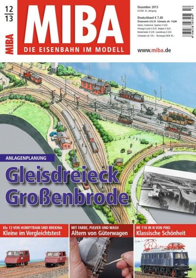 MIBA - Die Eisenbahn im Modell Nr. 12/2013