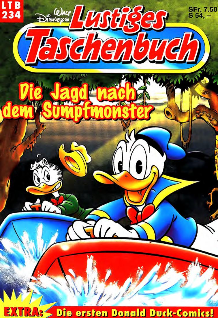 Lustiges Taschenbuch Nr. 234 - Die Jagd nach dem Sumpfmonster