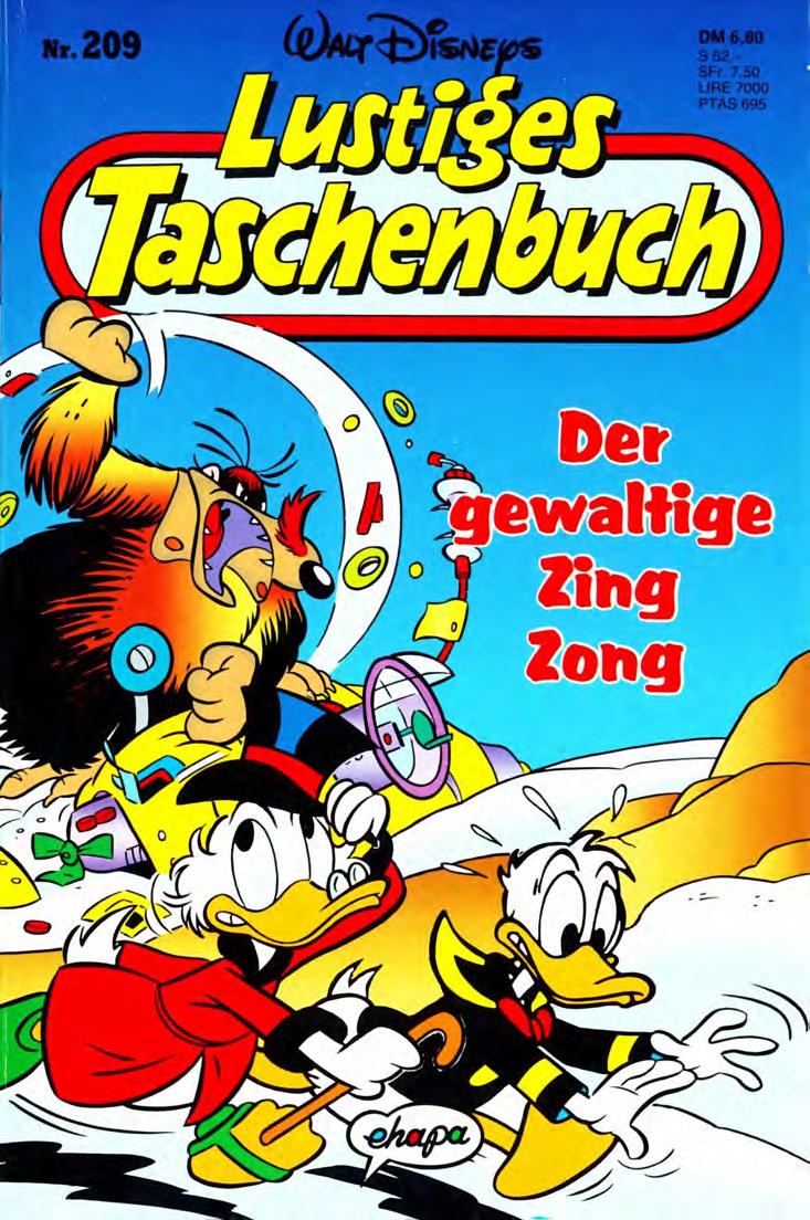Lustiges Taschenbuch Nr. 209 - Der gewaltige Zing Zong