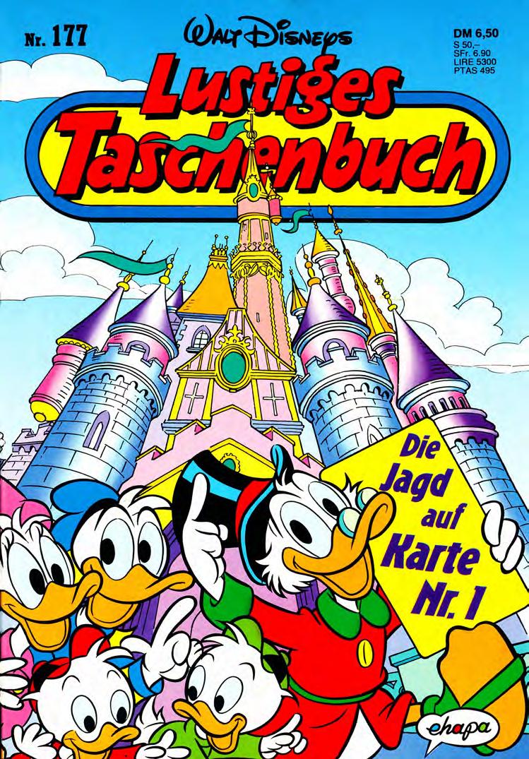 Lustiges Taschenbuch Nr. 177 - Die Jagd auf Karte Nr. 1