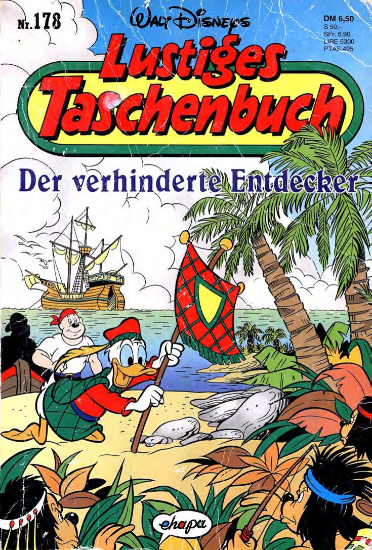 Lustiges Taschenbuch Nr. 178 - Der verhinderte Entdecker