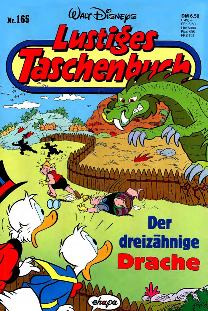 Lustiges Taschenbuch Nr. 165 - Der dreizähnige Drache