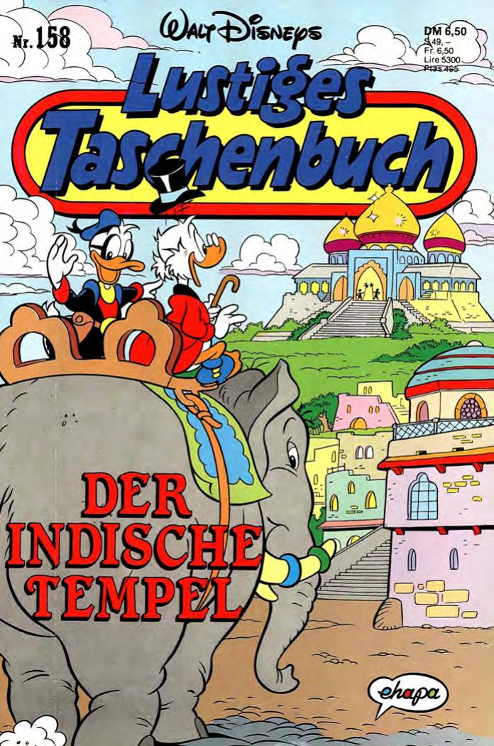 Lustiges Taschenbuch Nr. 158 - Der indische Tempel