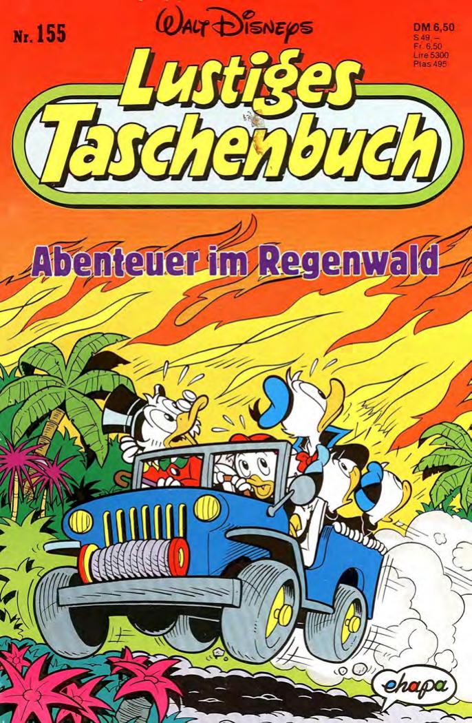 Lustiges Taschenbuch Nr. 155 - Abenteuer im Regenwald