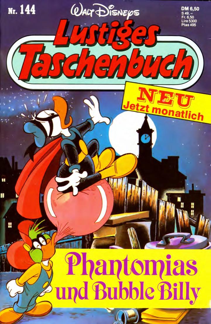 Lustiges Taschenbuch Nr. 144 - Phantomias und Bubble Billy