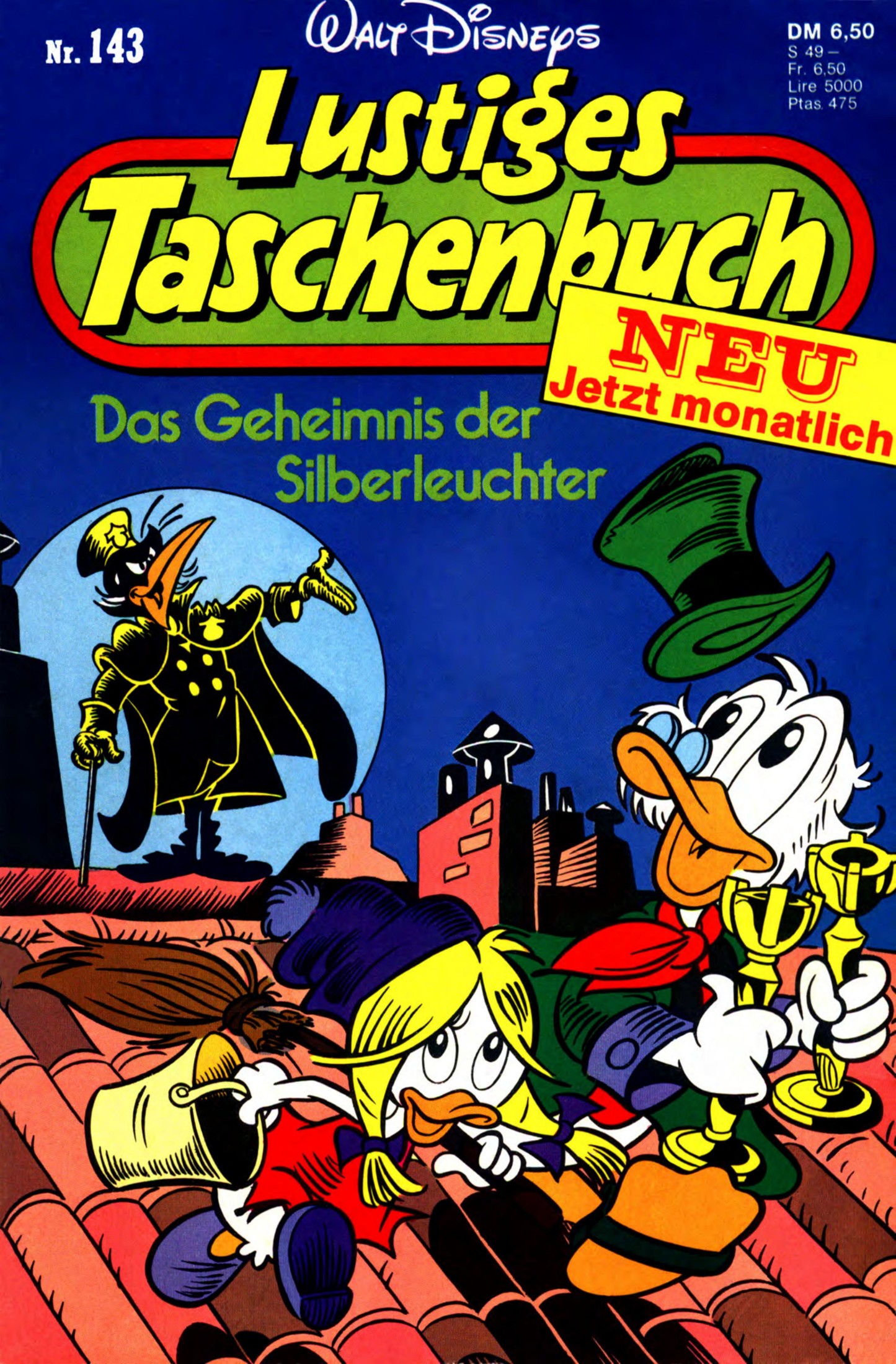 Lustiges Taschenbuch Nr. 143 - Das Geheimnis der Silberleuchter