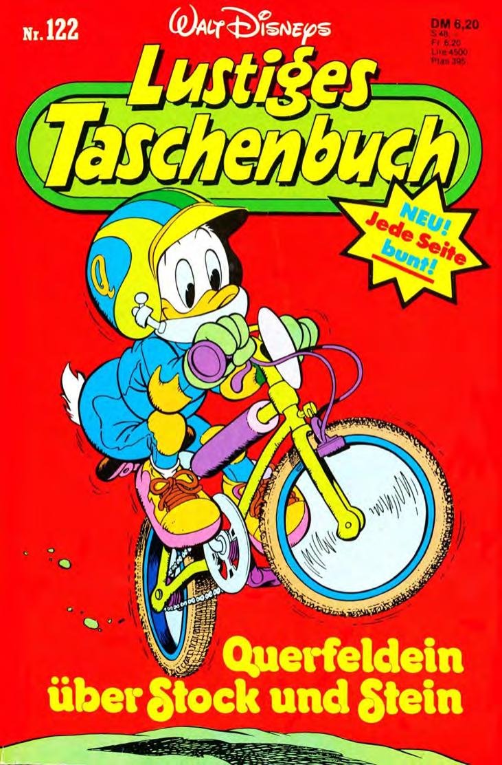 Lustiges Taschenbuch Nr. 122 - Querfeldein ueber Stock und Stein