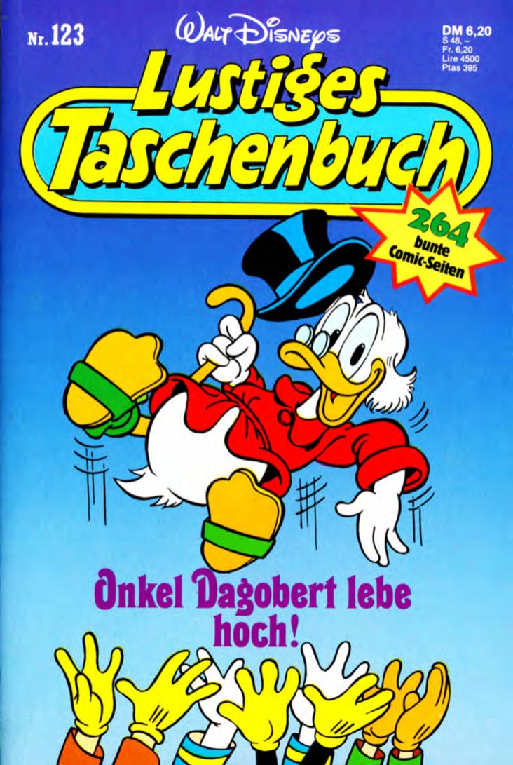 Lustiges Taschenbuch Nr. 123 - Onkel Dagobert lebe Hoch