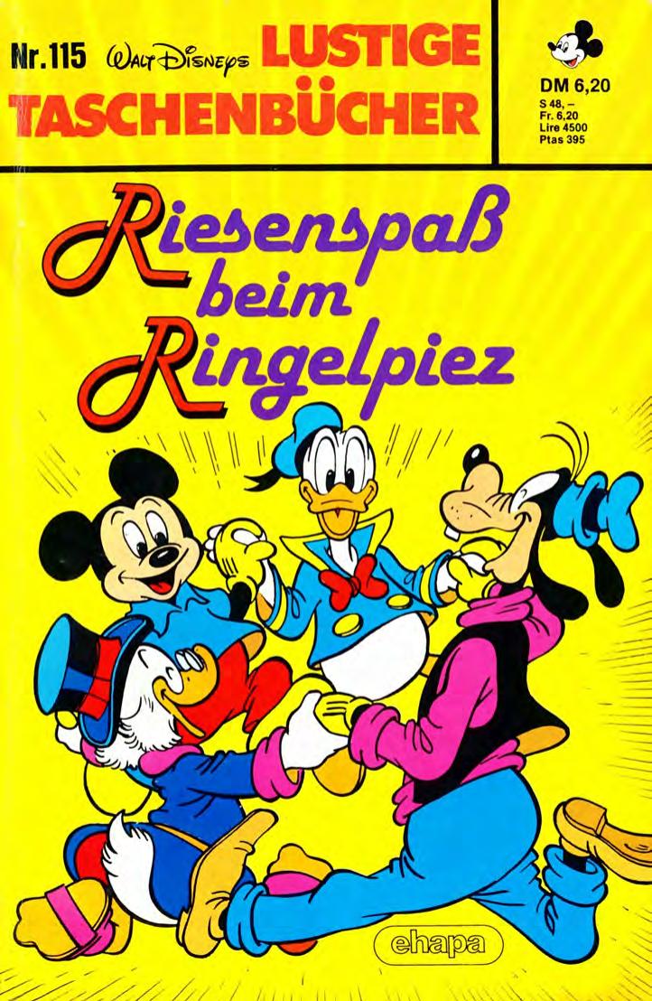 Lustiges Taschenbuch Nr. 115 - Riesenspass beim Ringelpietz