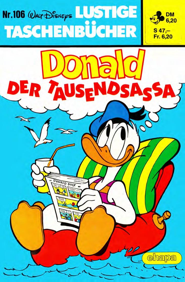 Lustiges Taschenbuch Nr. 106 - Donald der Tausendsassa