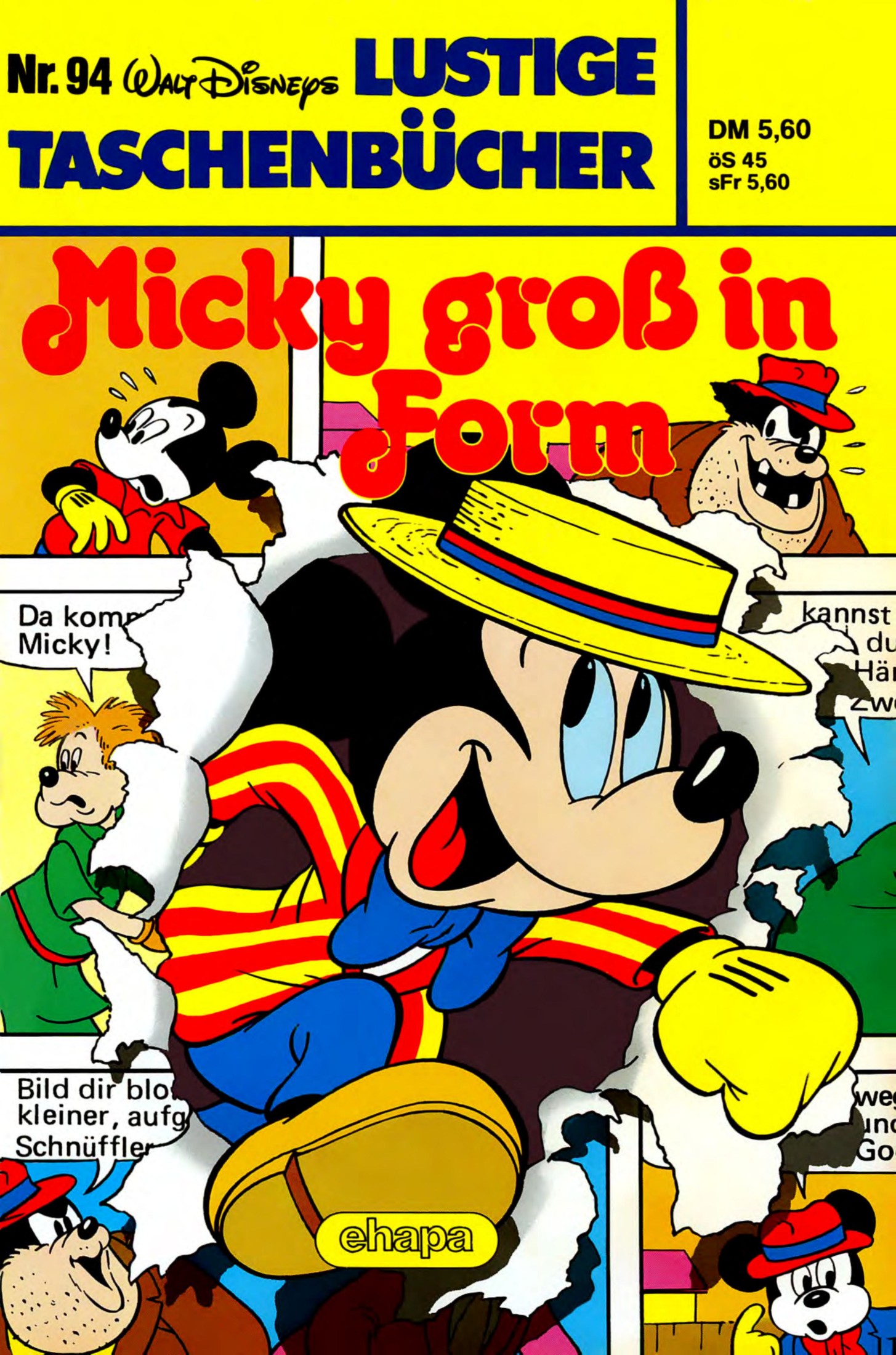 Lustiges Taschenbuch Nr. 94 - Micky gross in Form