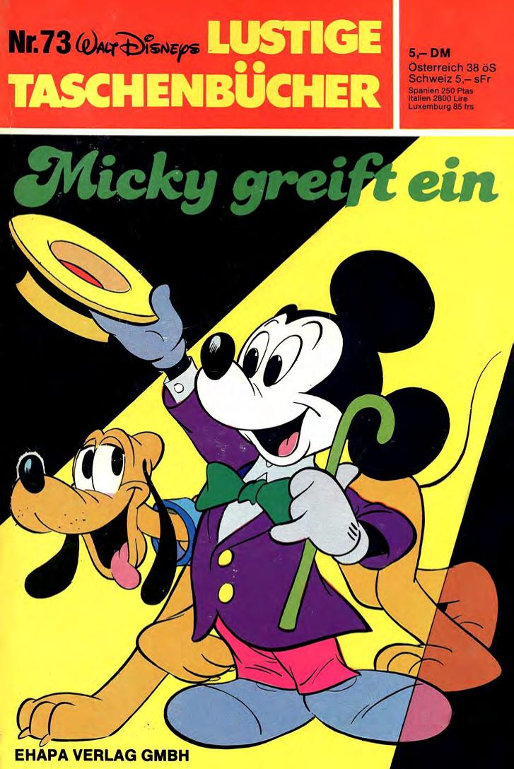Lustiges Taschenbuch Nr. 73 - Micky greift ein