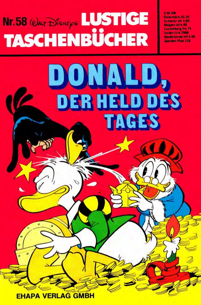 Lustiges Taschenbuch Nr. 58 - Donald der Held des Tages
