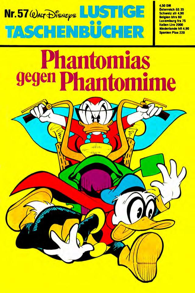 Lustiges Taschenbuch Nr. 57 - Phantomias gegen Phantomime