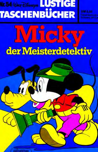 Lustiges Taschenbuch Nr. 54 - Micky der Meisterdetektiv