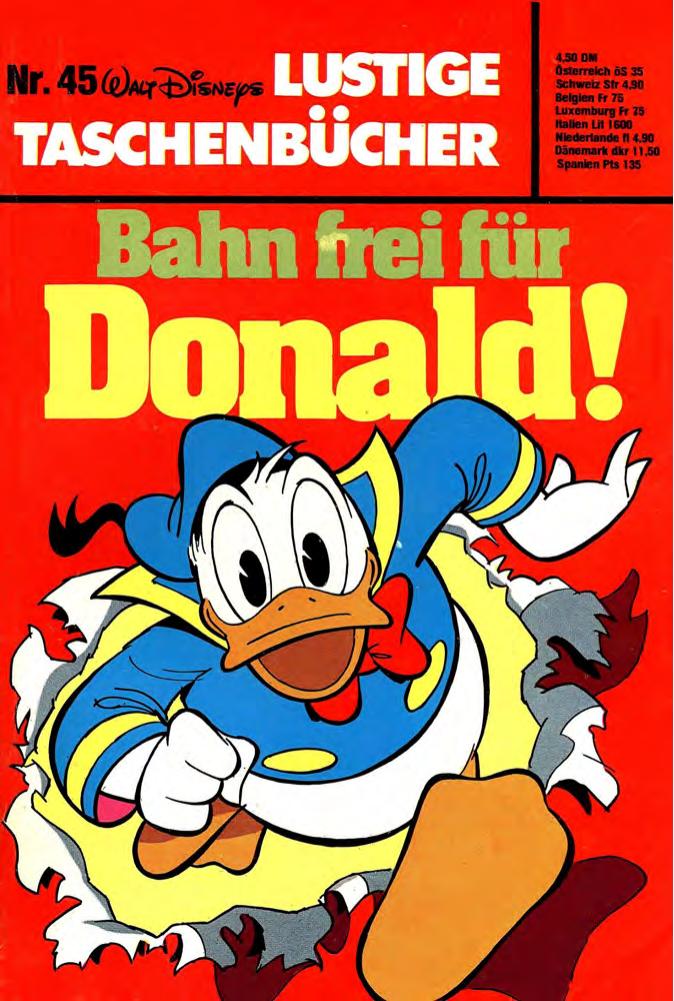 Lustiges Taschenbuch Nr. 45 - Bahn frei für Donald