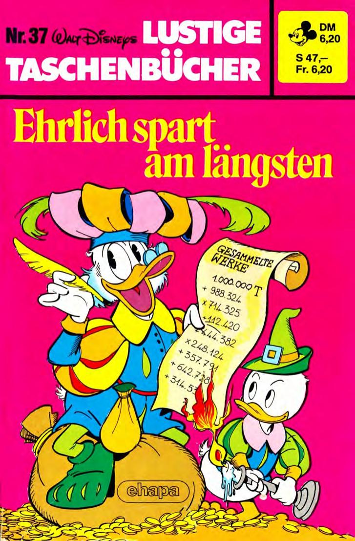 Lustiges Taschenbuch Nr. 37 - Ehrlich spart am längsten