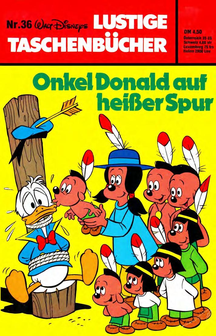 Lustiges Taschenbuch Nr. 36 - Onkel Donald auf heisser Spur