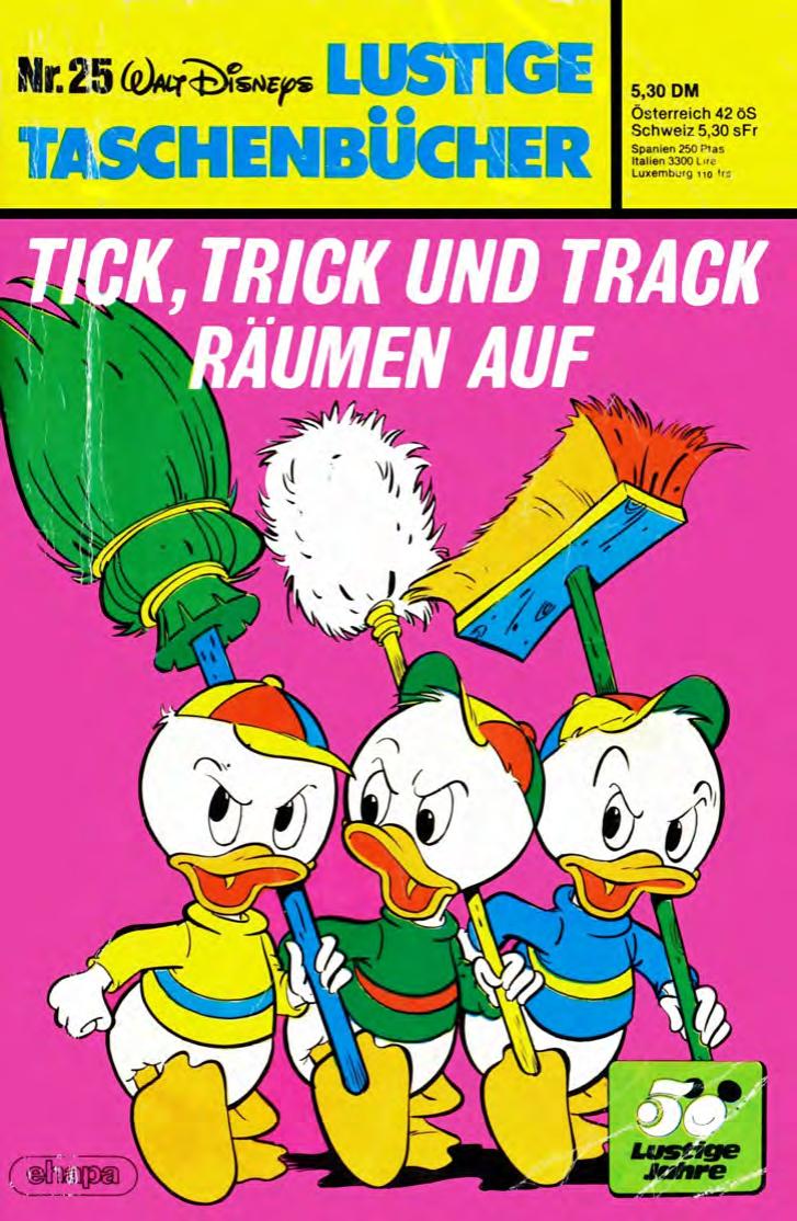 Lustiges Taschenbuch Nr. 25 - Tick Trick und Track Räumen auf