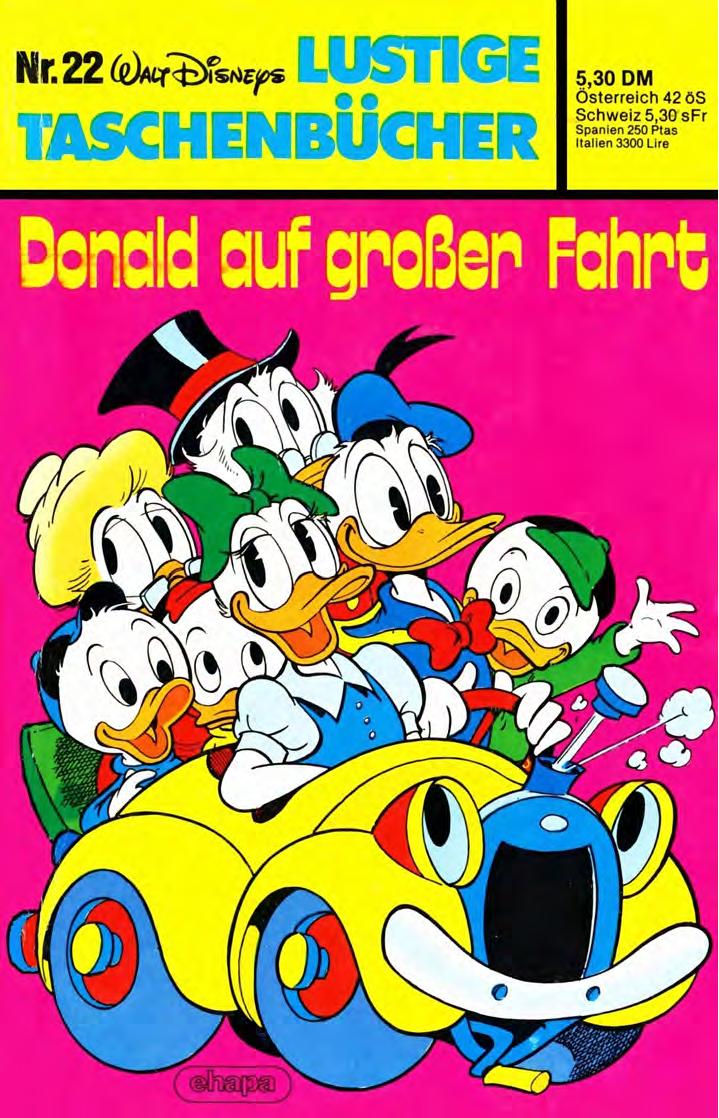 Lustiges Taschenbuch Nr. 22 - Donald auf grosser Fahrt