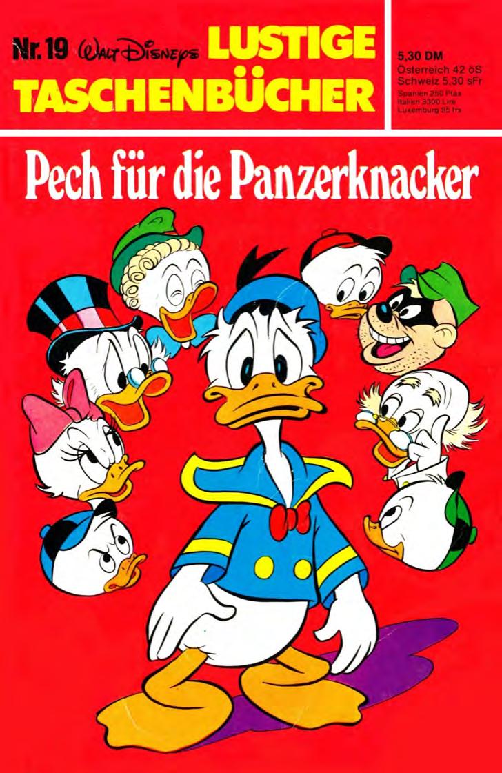 Lustiges Taschenbuch Nr. 19 - Pech für die Panzerknacker
