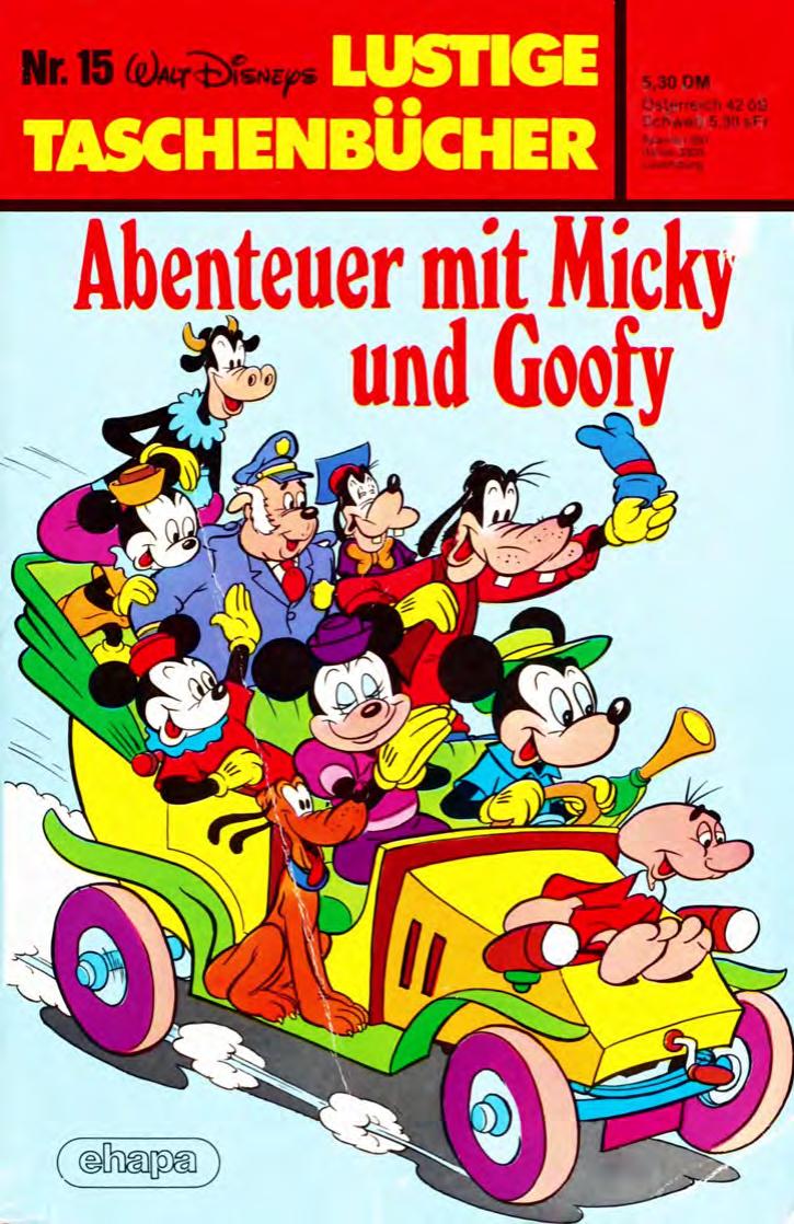 Lustiges Taschenbuch Nr. 15 - Abenteuer mit Micky und Goofy