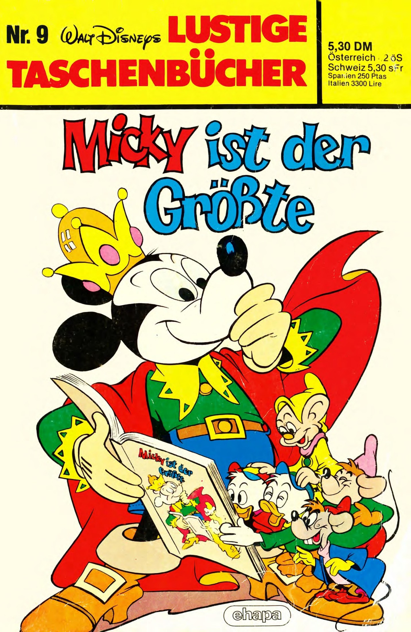 Lustiges Taschenbuch Nr. 9 - Micky ist der Grösste