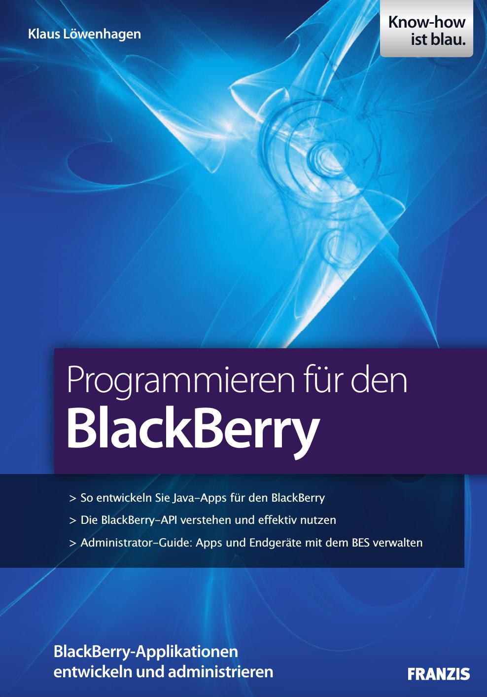 Programmieren für den BlackBerry