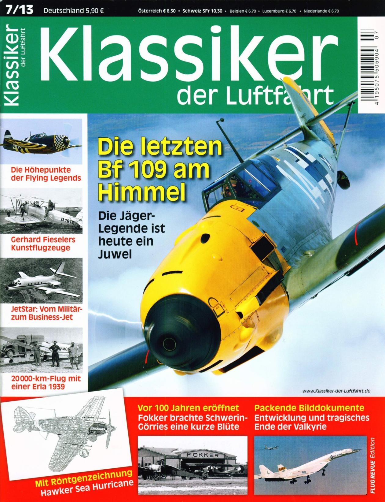 Klassiker der Luftfahrt Nr. 7/2013