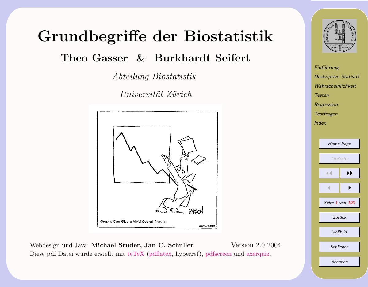 Grundbegriffe der Biostatistik