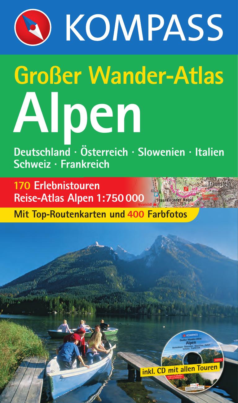 Grosser Wander-Atlas Alpen