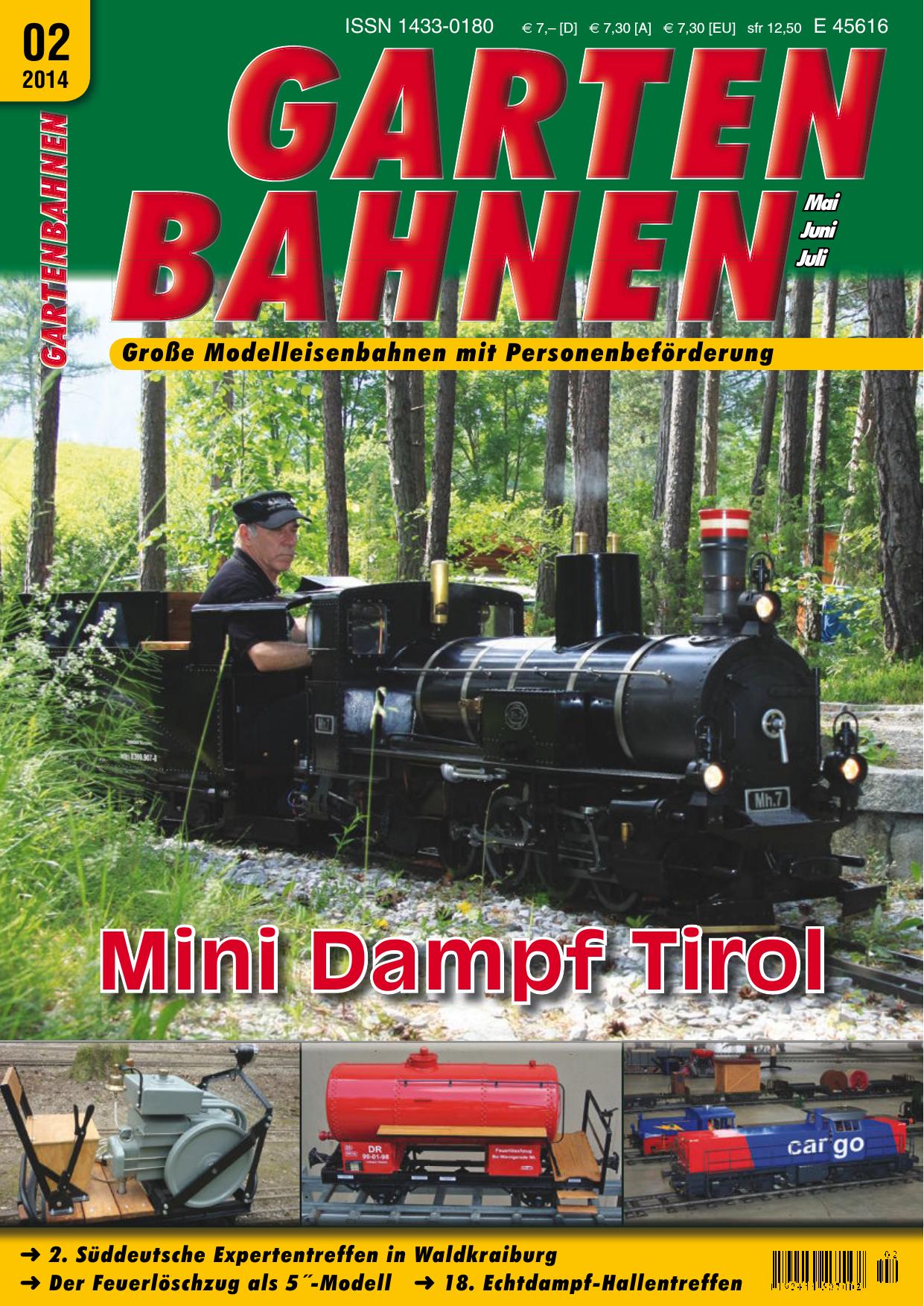 Gartenbahnen Nr. 2/2014