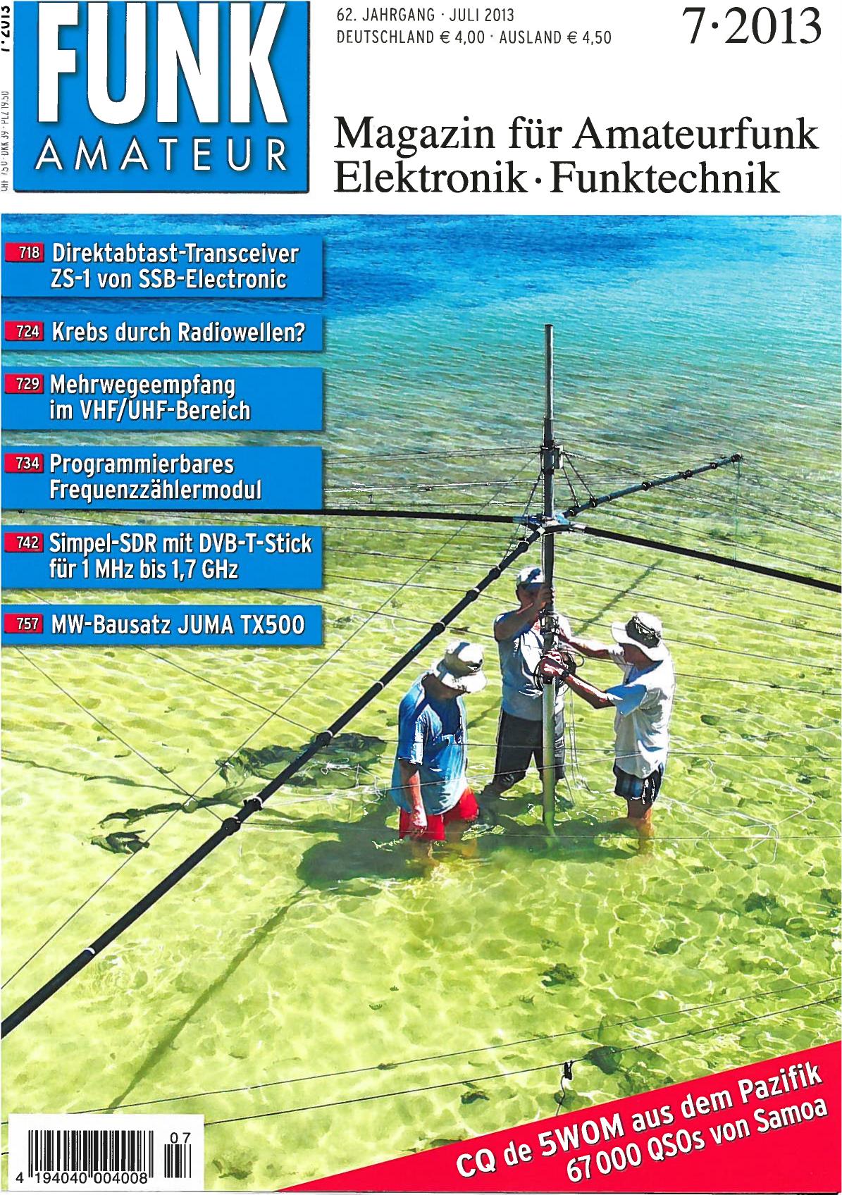 Funkamateur Nr. 7/2013