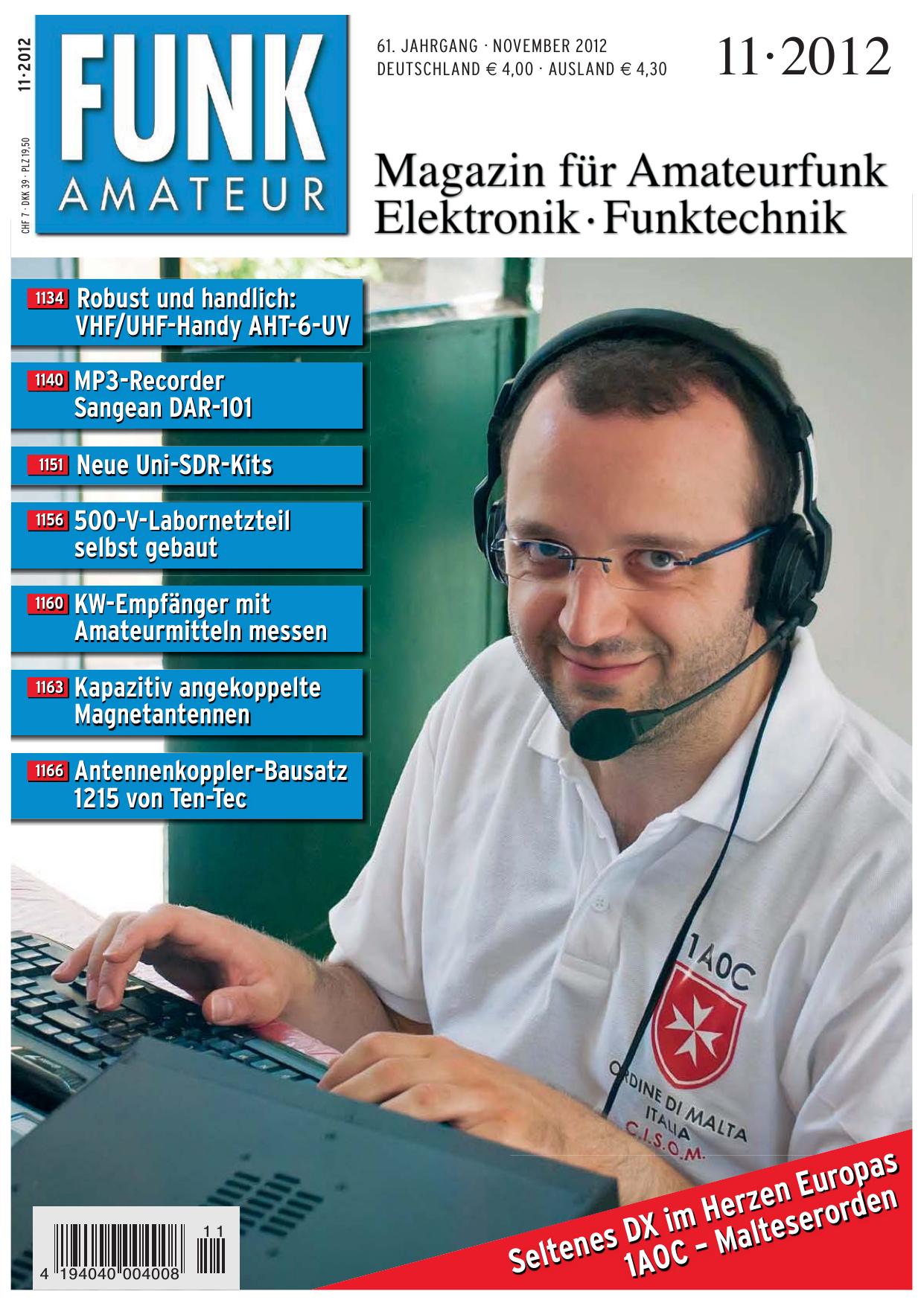 Funkamateur Nr. 11/2012