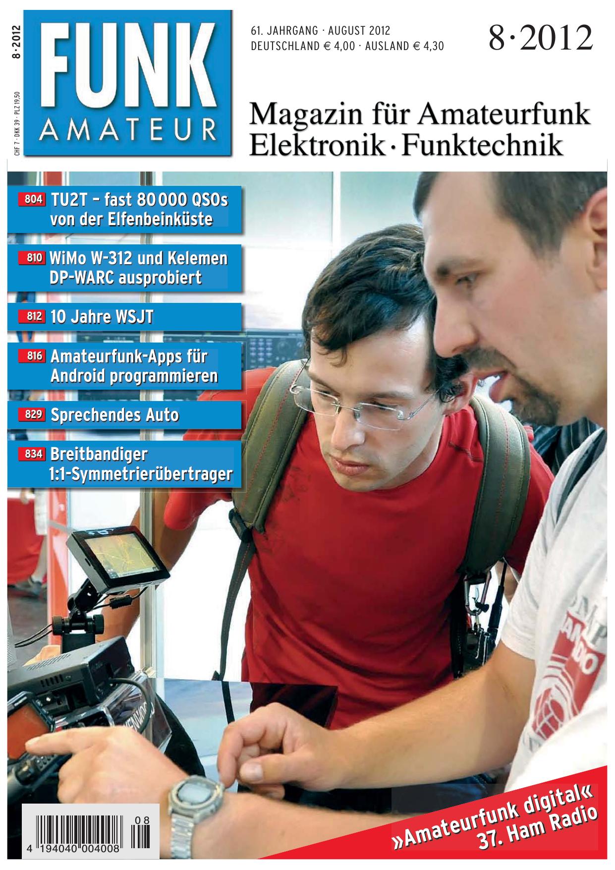 Funkamateur Nr. 8/2012