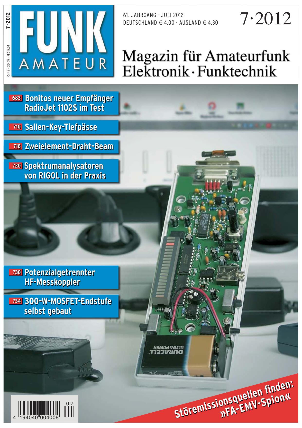 Funkamateur Nr. 7/2012